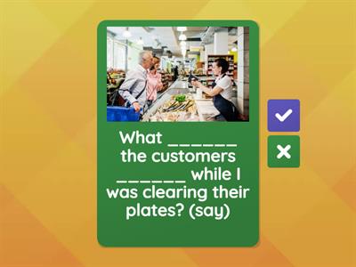 Speaking: Past Tense Continuous