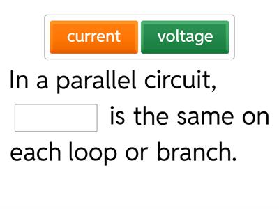 Current and Voltage in Series and Parallel