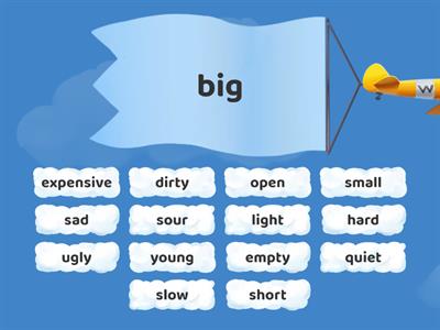 word-opposite for grade 2