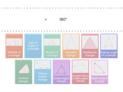 Triangle and its properties for class 7th