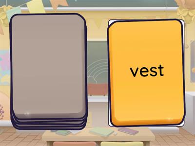 Vv Words to Read and Write