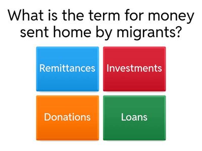 Impacts on Donor country