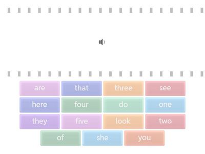 2nd 15 Savvas Sight Words K