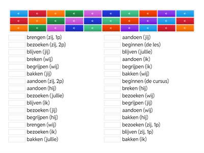 Perfectum speciale participia A-B - luisteren