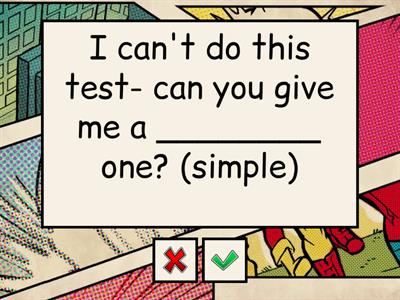 Grammar: Making comparisons (Level intermediate plus 1B)