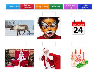 Christmas (Unit 8 vocabulary)