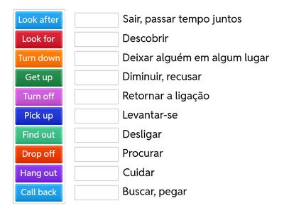 English- Phrasal Verbs