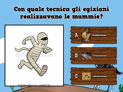 QUIZ Gli Egizi