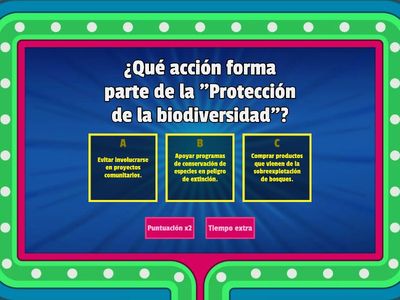 Cuestionario sobre Equilibrio Ecológico