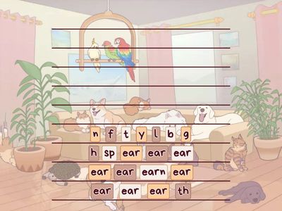 Bossy R: ear Word Builder 