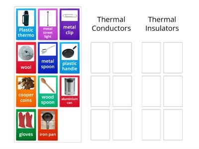 Thermal Conductors and Insulators