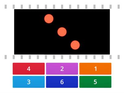 Antalsuppfattning 1 - 6