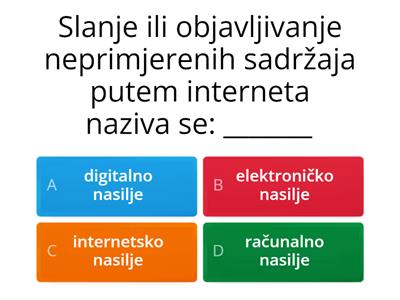  Osobni podatci,elektroničko nasilje