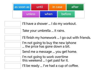 Future Time clauses uppers