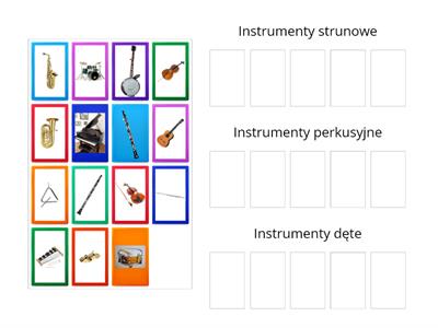 Instrumenty muzyczne