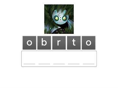 The Wild Robot Spelling