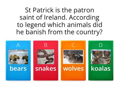 Quiz about Ireland 