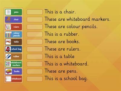 THINGS IN THE CLASSROOM