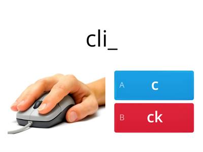 More  ic/ick words