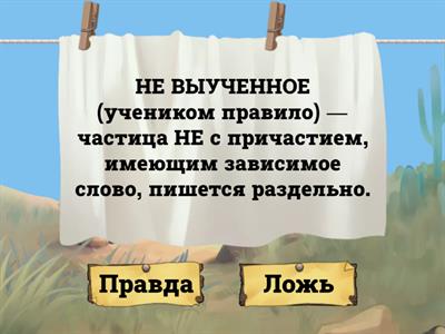 НЕ с разными частями речи (в формате ОГЭ)