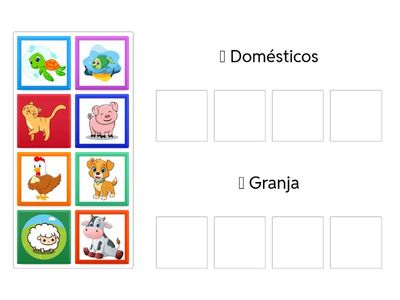 "JUEGOS DE ANIMALES"  Clasificar
