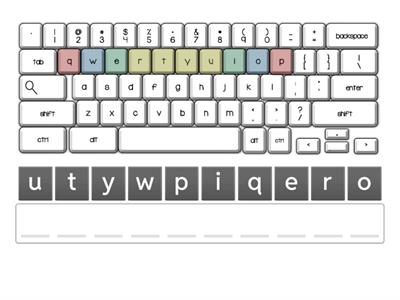 Keyboard Layout Practice