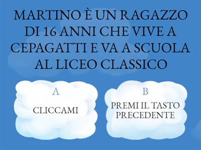 LA STORIA DI MARTINO E DELLA SUA AMICA FILOMENA