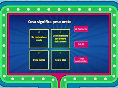 PESO NETTO,PESO LORDO,TARA