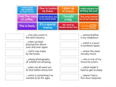 Non-defining relative clauses