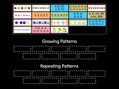 Growing vs. Repeating Patterns
