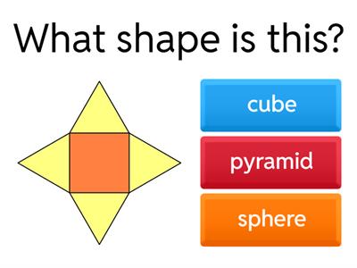 Identify the 3D Shapes