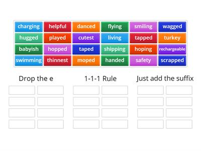 Suffix Rules Sort