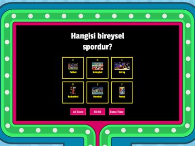 Spor ile ilgili terimler