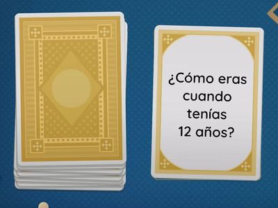 Cuando eras pequeño/a: Contesta a las preguntas.