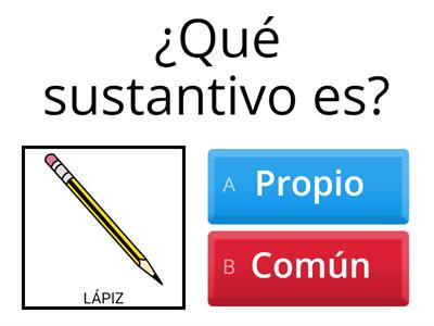 Sustantivos comunes y propios 2 basico