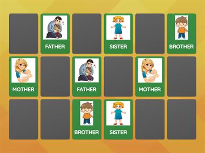 MY FAMILY MATCHING GAME