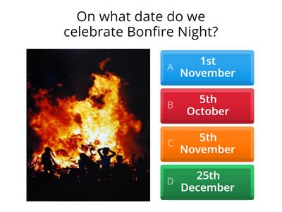 Guy Fawkes Night quiz