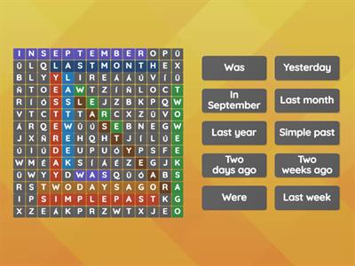 Past simple To Be / Past simple