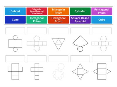 3D Shapes And Their Nets