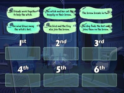 Sequencing of Event | Room on the Broom