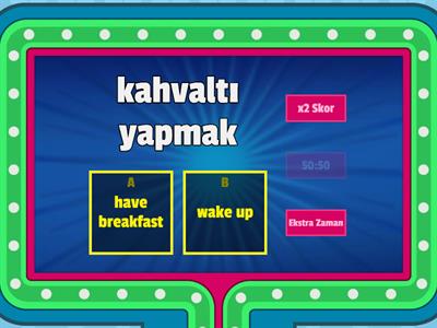 unit 4 daily routines