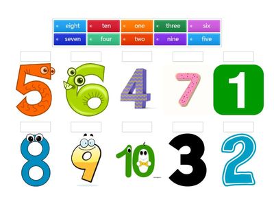 Fam 1 - Numbers (1-10) 