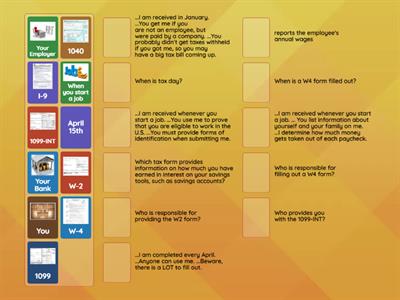 Tax Forms and Their Purpose