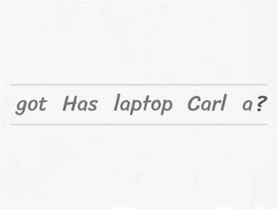 Have Got - Interrogative form