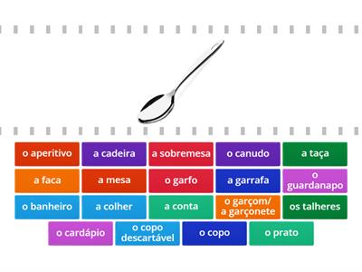 VOCABULARIO DE "RESTAURANTE" 