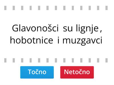 Rakovi, glavonošci, školjkaši - ponavljanje