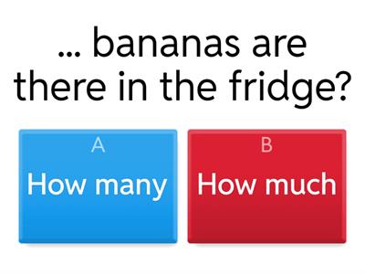 How much o How many?