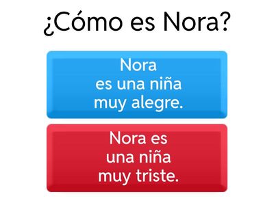 "Nora y las aplicaciones"