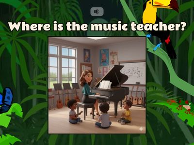 5.Sınıf İngilizce 1.Okul Hayatı OKULDAKİ İNSANLAR VE MEKANLAR 1