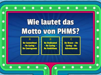 Syllabus Quiz!! Immersion 6. Klasse